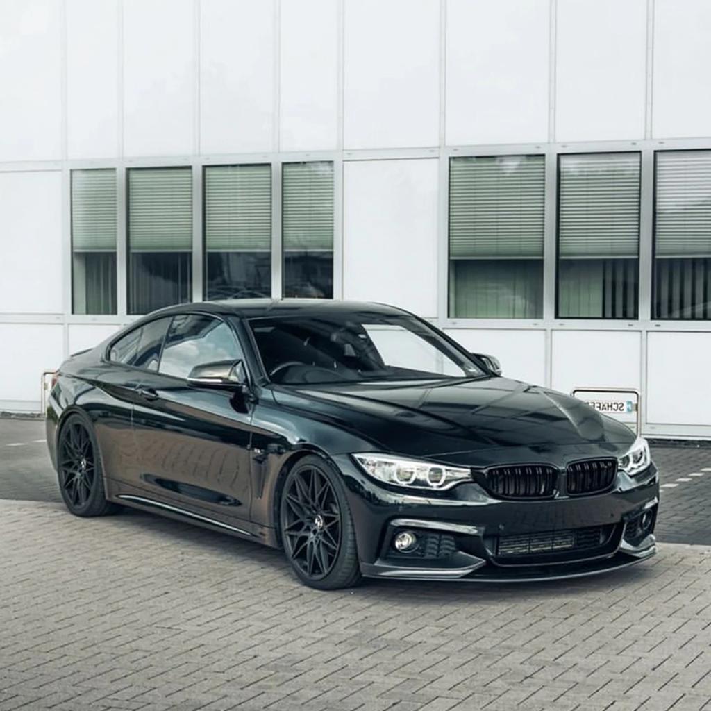 For BMW 4 Series F32 F33 F36 M-Tech 2014-2020 Car Front Bumper Splitter Lip Front Blade Body kits Side Splitter Trim Accessories