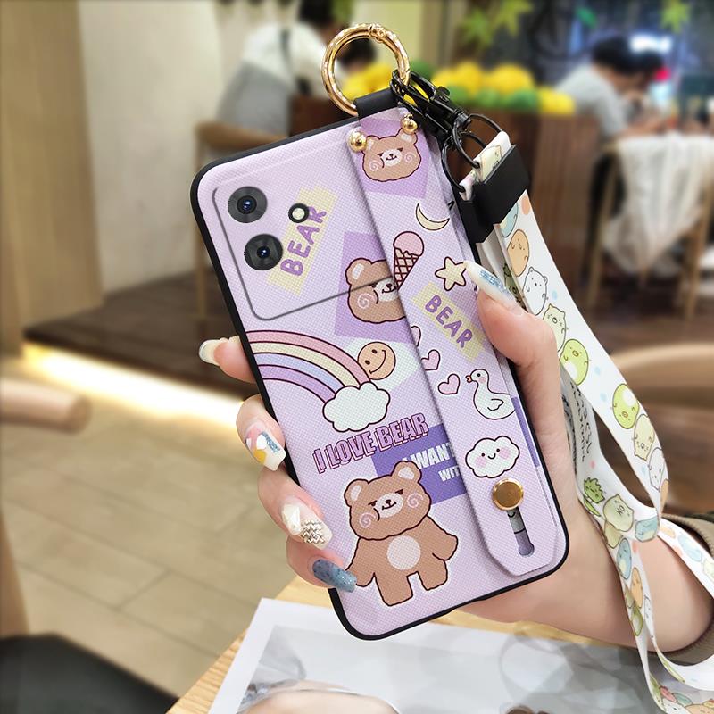 Ring Soft Case Phone Case For Cubot Note21 Waterproof Silicone Back Cover Protective Anti-dust Cute Fashion Design
