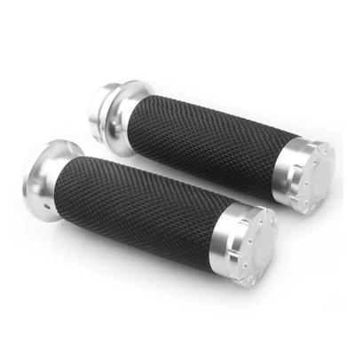 Мотоциклетная ручка руля Ручка Ручка Ручка Ручка Ручка Подходит для Harley Knight Rod Special/V-Rod Muscle 2002-2017 (цвет: Серебряный)