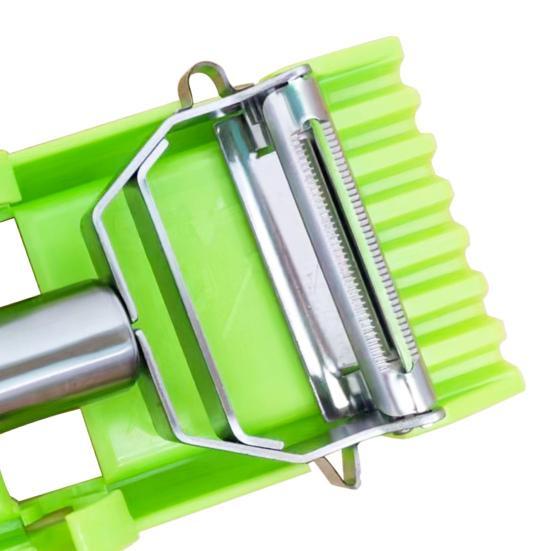 2 шт., овощечистка из нержавеющей стали, легкая чистка, универсальная нарезка, измельчитель, терки, экономящий время кухонный гаджет для фруктов, овощей, моркови, картофеля