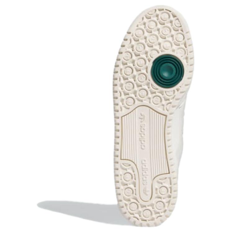 Adidas Forum Low CL Cream Collegiate Green Unisex Sneakers Cloud-White Cream-White IH5354