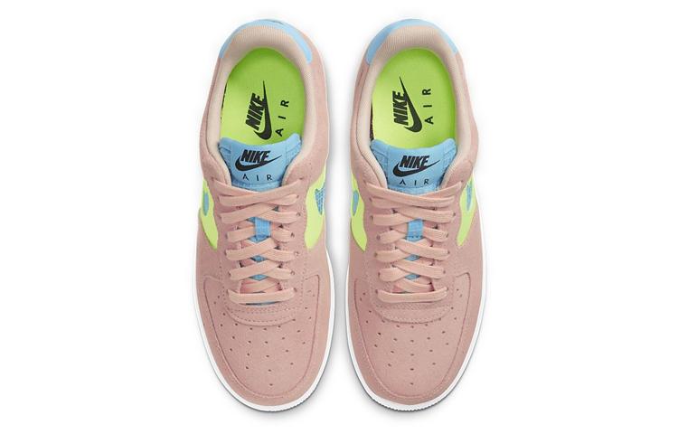 Nike Air Force 1 Low Washed Coral Ghost Green Женские CJ1647-600