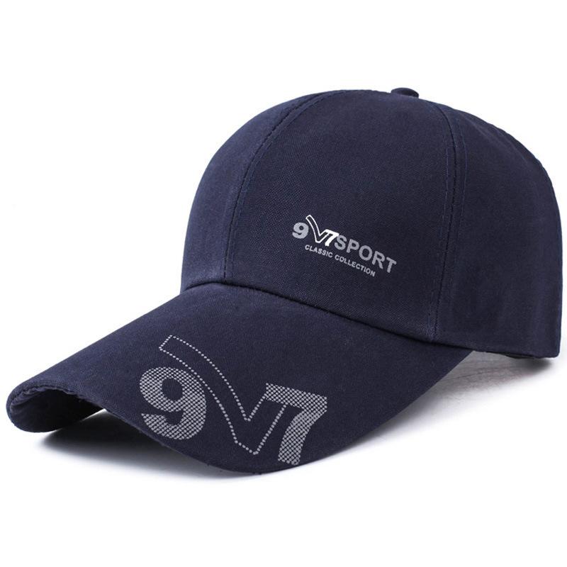 Canvas 97 Baseball Cap Spring Summer Outdoor Sunscreen Visor Cap Extended Brim Versatile Cap Women