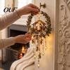 Indoor Christmas Party Ornament Lighted Nativity Door Swag, Bethlehem Star of Faith Wall Decor, Light-up Holy Retro Decoration Family Hanging