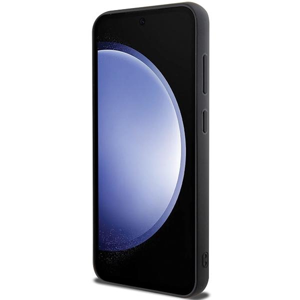 Guess Guhcs23Fepsqsqsk S23 Fe S711Czarny/Black Hardcase Pikowane Metalowe Logo