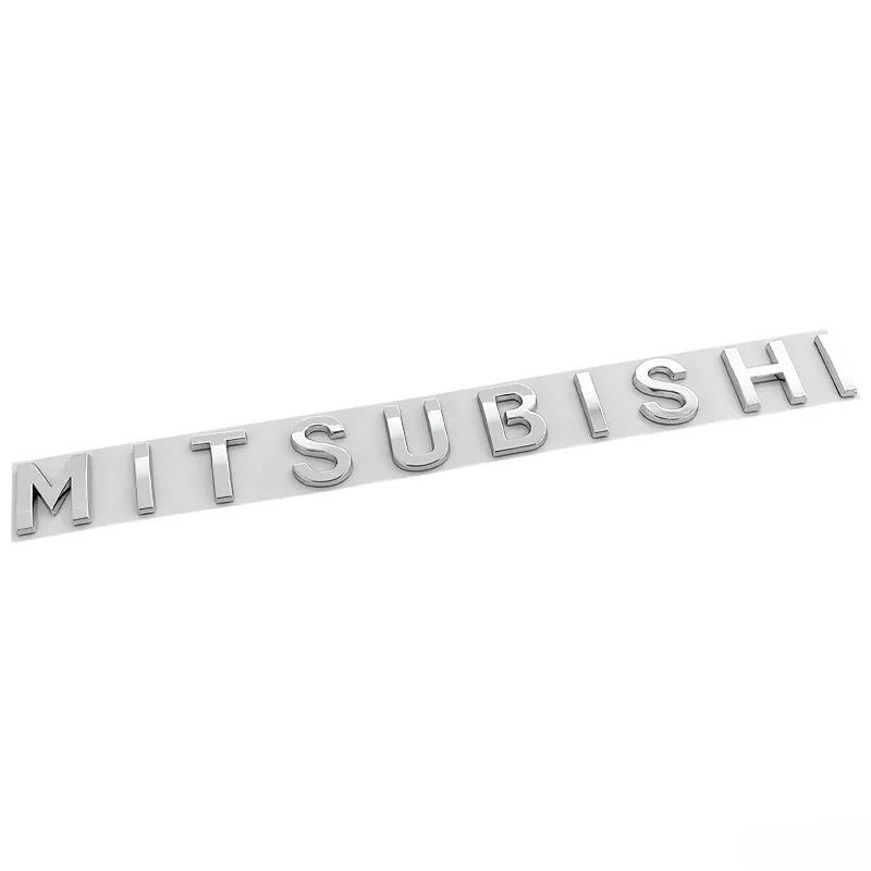 ABS Car Front Hood Emblem Stickers for Mitsubishi Lancer Pajero ASX Eclipse Cross Galant Mirage L200 Colt Outlander Accessories