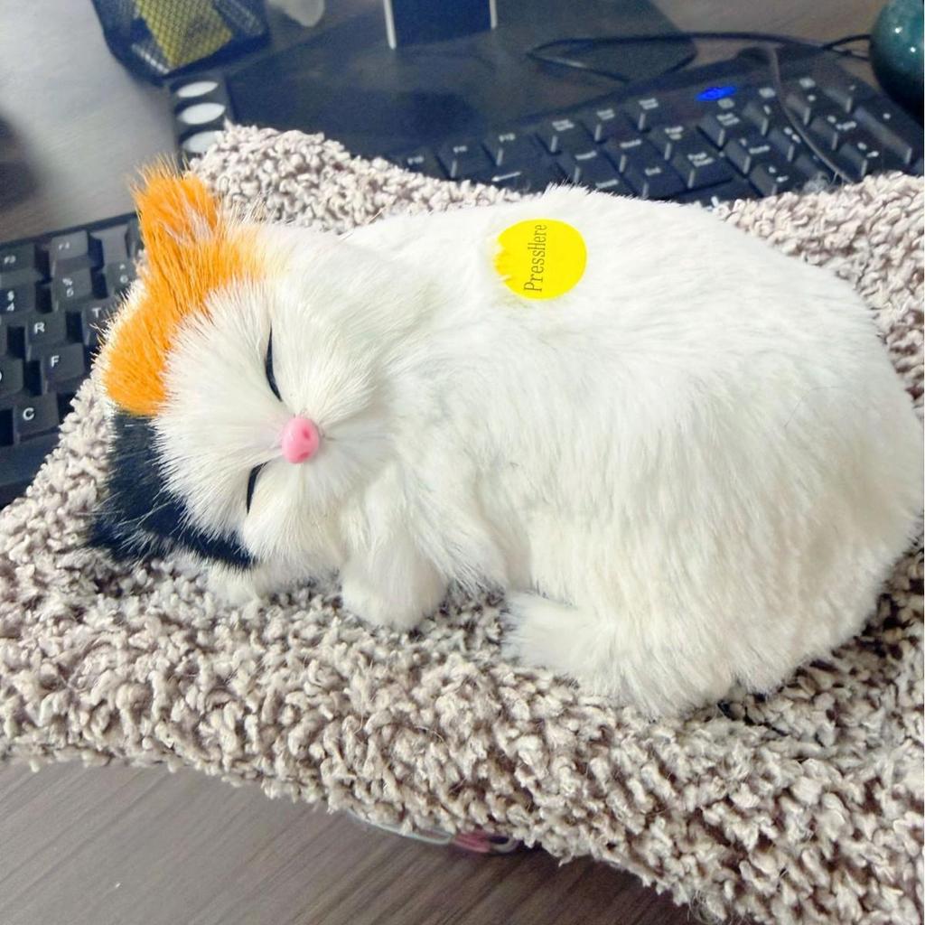 Плюшевая кошка для сна с бамбуковым углем - Мешочек для удаления запахов