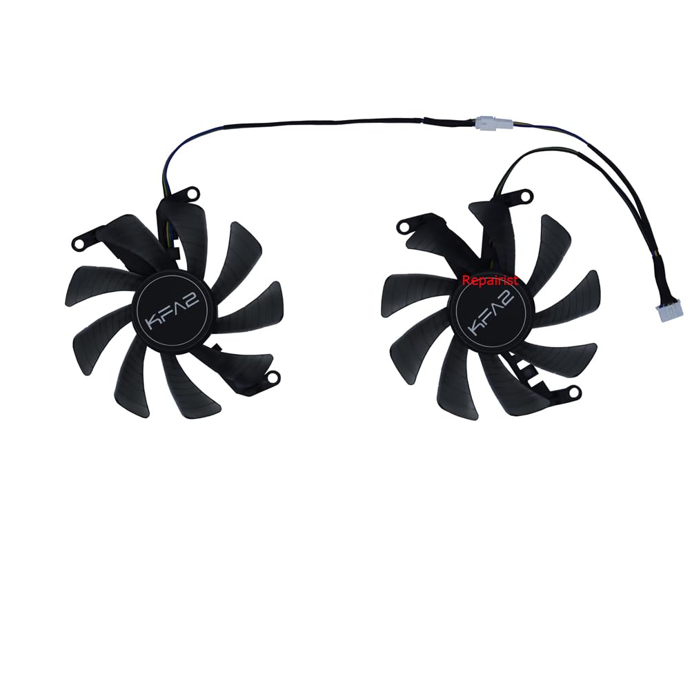 Fan Replacement Gravo Cooling Graphic Board GPU Gravo Cooling Fan OEM for GALAX RTX 2060 for GALAX GTX 1660 for KFA2 GTX 1660 Ti for KFA2 RTX 2060 OC