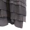 Athe' Vanessabruno Silk Blend Short Sleeve Tunic 36 Gray Women Used