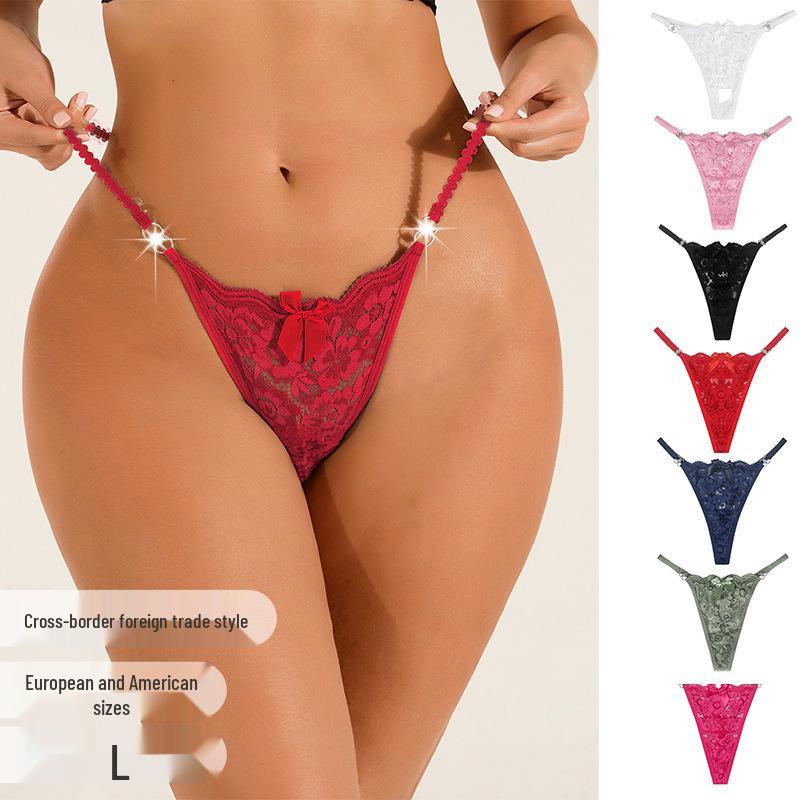 Весенние кружевные стринги Pure Desire: Лидер продаж Европейское и американское сексуальное нижнее белье больших размеров для женщин
