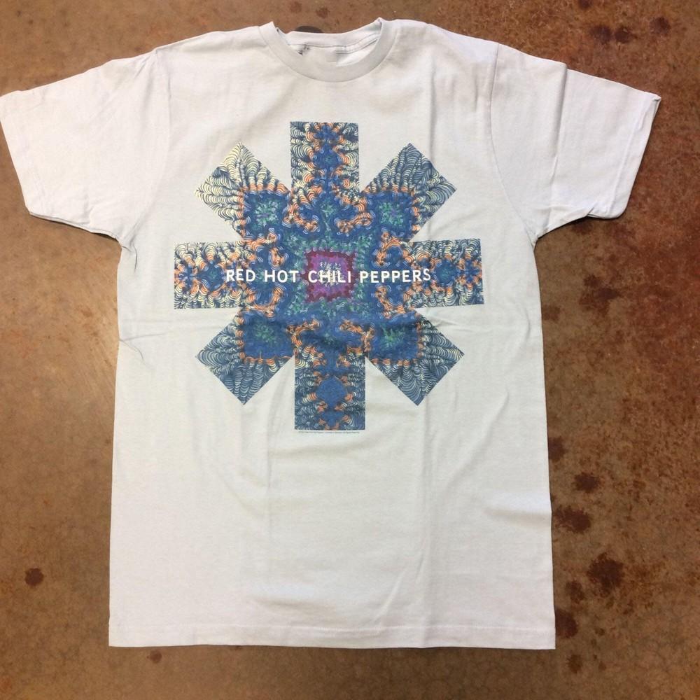 Vintage Red Hot Chili Peppers Kaleidoscope White All size T-shirt A049 Unisex T-Shirt
