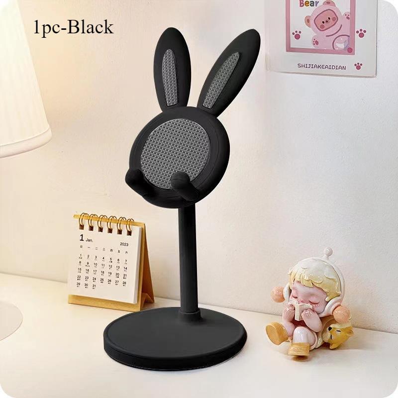 Le Support De Téléphone Portable Lapin Mignon, Peut Soulever Et Ajuster Les Accessoires De Téléphone De Bureau, Support De Téléphone, Poignée