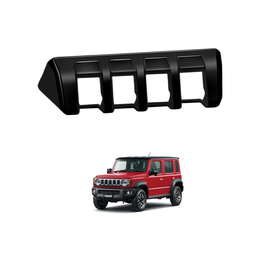 Новый Jimny Nomad JC74 Jimny Sierra Jimny JB64 Панель переключателей центральной консоли Интерьер Кастомный интерьер Фортепиано-черный 5-дверный, JB74, Накладка, Панель, Детали,
