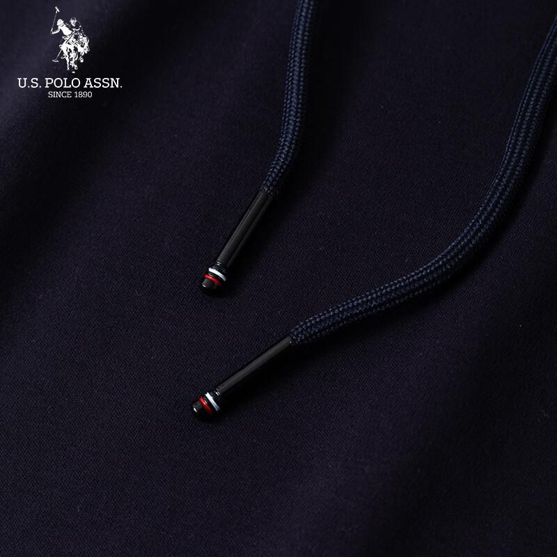 U.S. Polo Assn. Женское хлопковое платье-футболка с воротником-поло