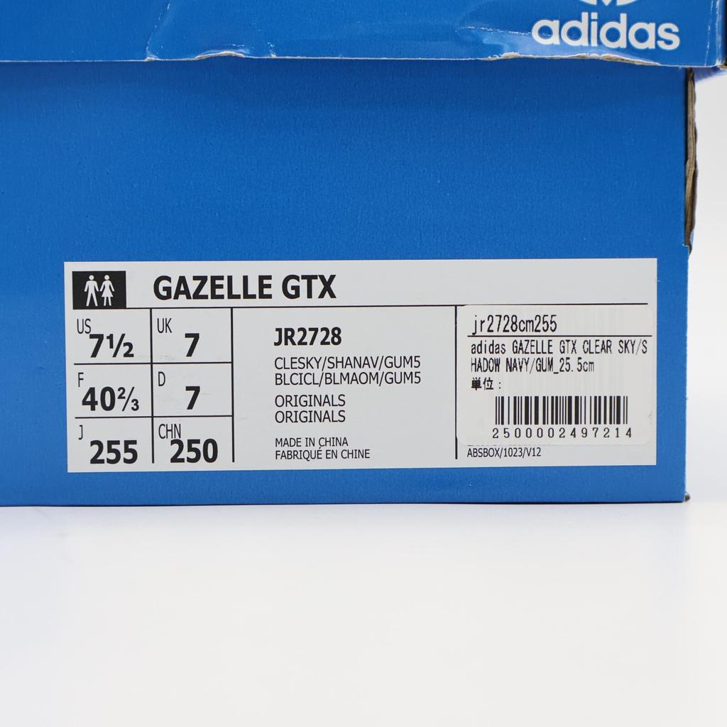 JR2728 adidas Originals Gazelle GORE-TEX Clear Sky Shadow Navy Gum (Мужской)