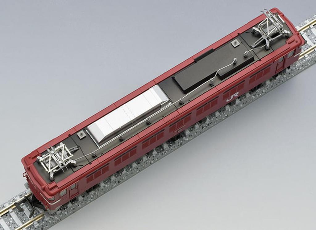 TOMYTEC TOMIX N Gauge JR EF81 Type JR East Specification with Coupler 7173 Railway Model Electric Locomotive Double-headed