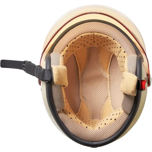 MARUSHIN Motorcycle Jet Helmet MCJ7 BUBBLE RIDER WOMEN Women's L Size (56~57cm) Ivory Product Number: 05302012