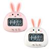 Цифровой кухонный таймер Cute Bunny Magnetic Precise Easy Clear Alarm Cooking Timer для семьи
