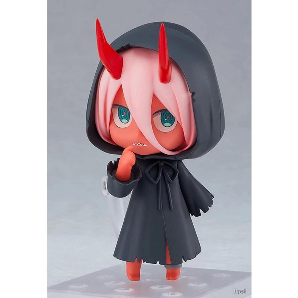 11 см Фигурка Аниме Darling in the FranXX 02 НОЛЬ ДВА Кавайная Модель Детская Милая ПВХ Статичные Игрушки Украшение Подарки для Влюбленных Кукла