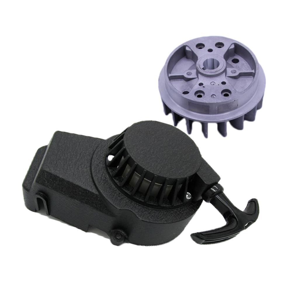 Сборка ручного стартера с отдачей для 47cc 49cc 2-тактный карманный мотоцикл мини-мото квадроцикл внедорожный питбайк