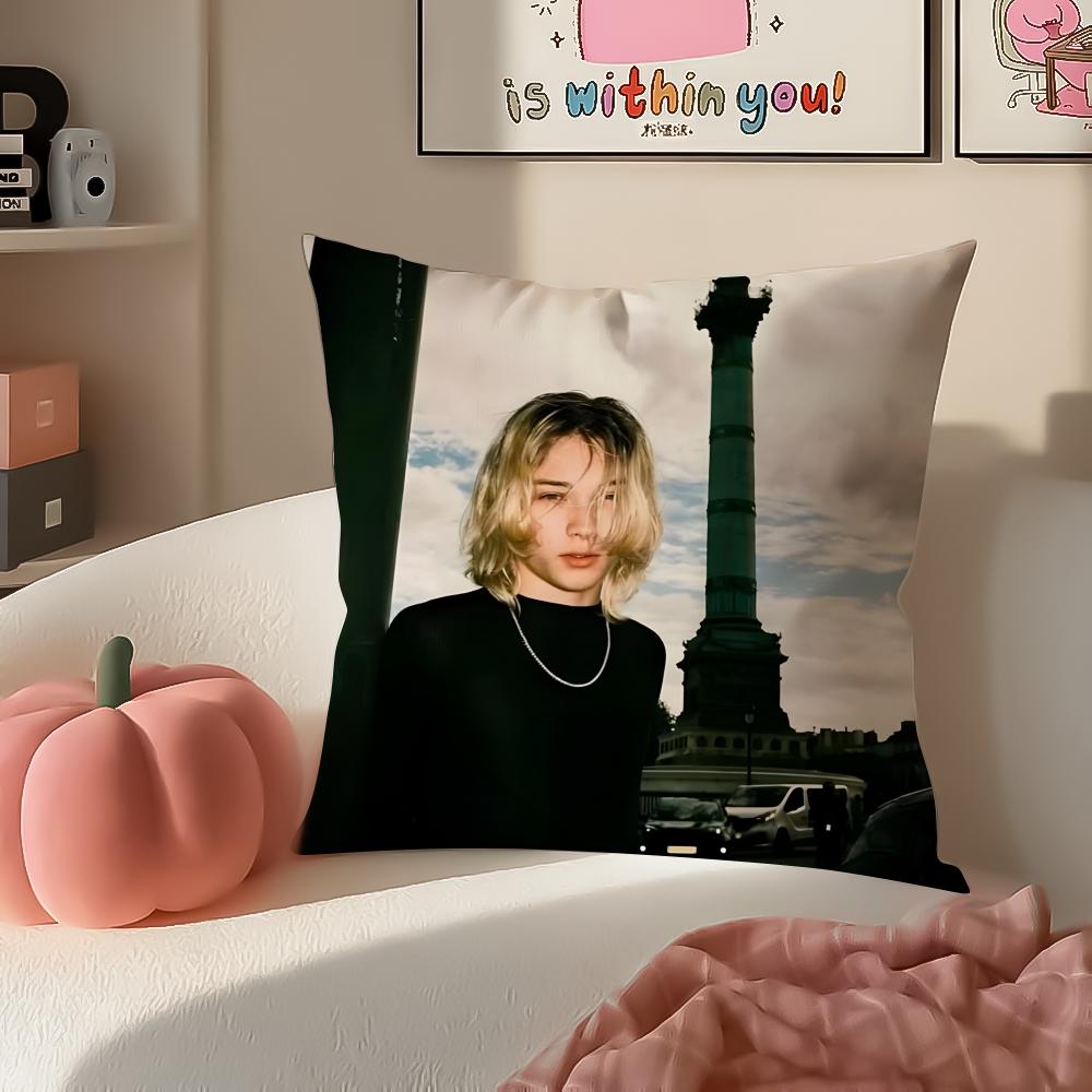 Creative Trendy Norwegian Art NNettspend Cushion Cover Pillowcase Short Plush Invisible zipper Room Sofa Cushion Cover