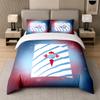 3Pcs Bedding SetCelta Vigo FC Soft Bed Sheet and Two Pillowcases Home Bedroom Decor