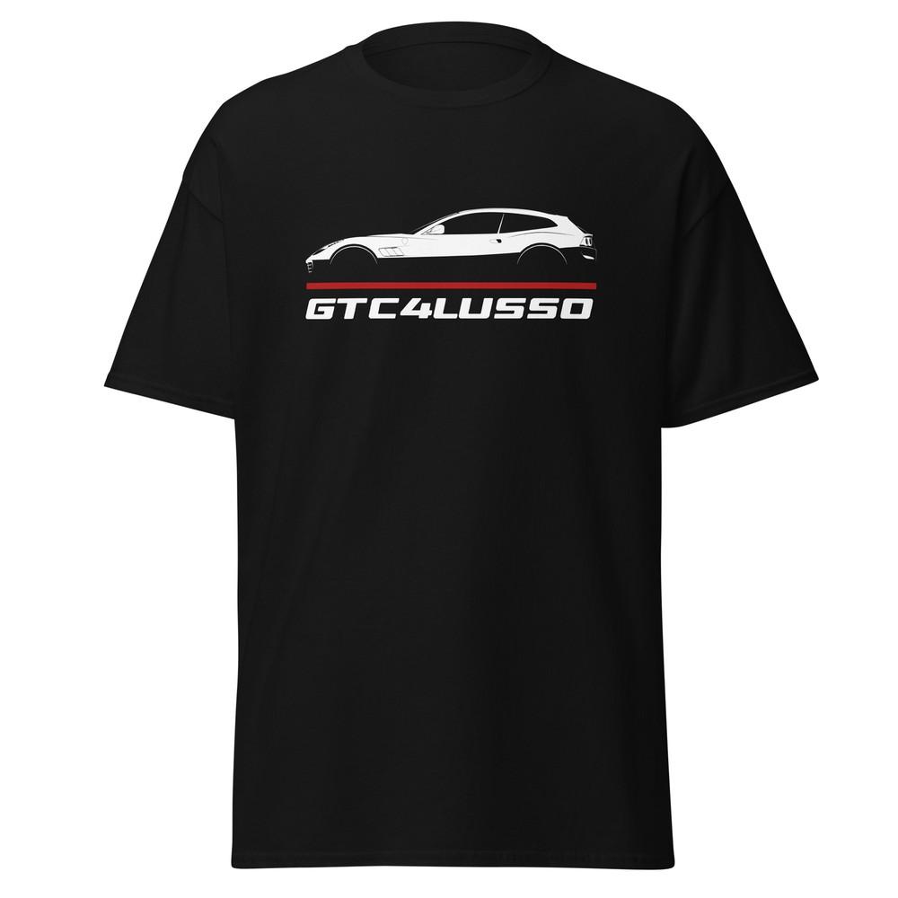 Premium T-Shirt For Ferrari GTC4Lusso 2016-2020 Car Fans Birthday Gift