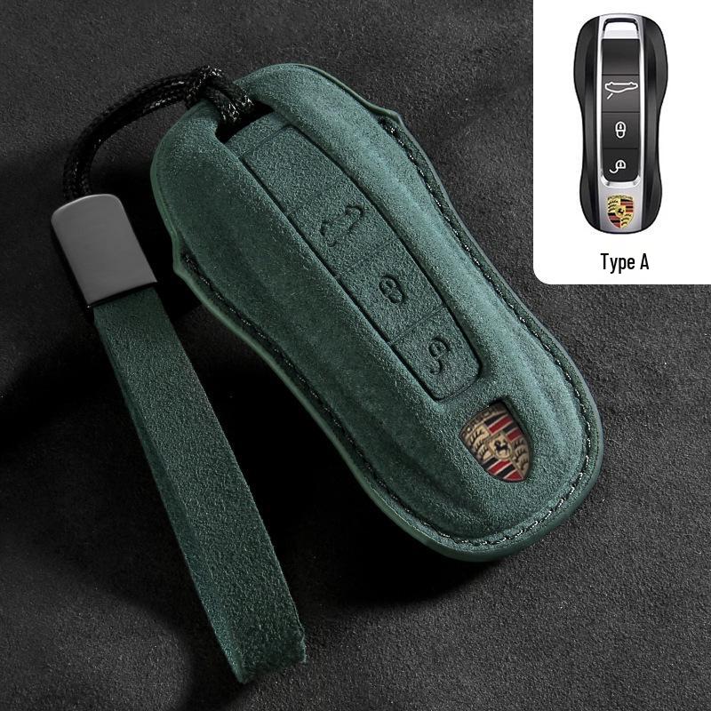 Чехол для ключей Porsche для новых Cayenne, Macan, 718, Taycan, Panamera и 911