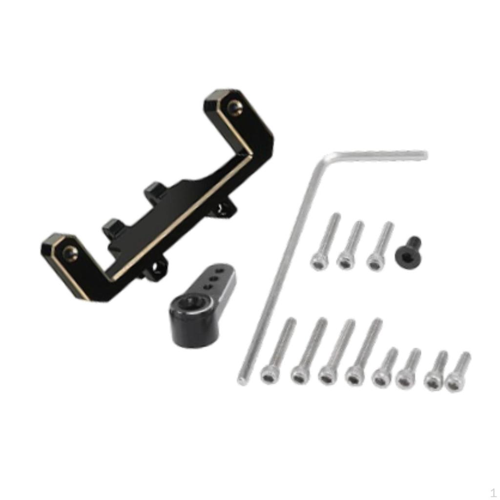 Brass RC Servo Bracket Arm Set Remote Control Car Parts Wear Resistant Support for Axi0005