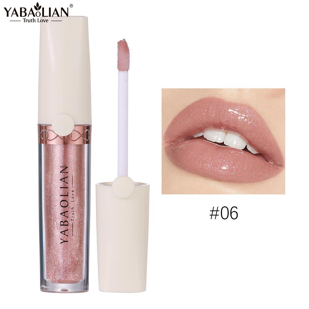 Блеск для губ, блеск для губ, перламутровая помада, высокопигментированная, стойкая жидкая помада, водостойкое масло для губ для ежедневного макияжа
