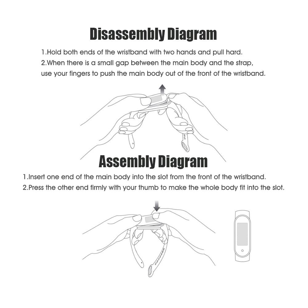 Подходит для Xiaomi Mi Band 7, ремешок для часов Smart Mi 7, цветной ремешок для часов из ТПУ, спортивный сменный ремешок