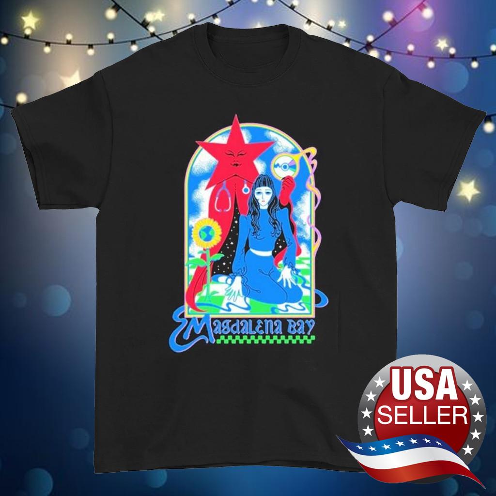 college students  Cotton T-shirt Magdalena Bay Imaginal Disk Album black T-shirt Unisex All sizes 2F339