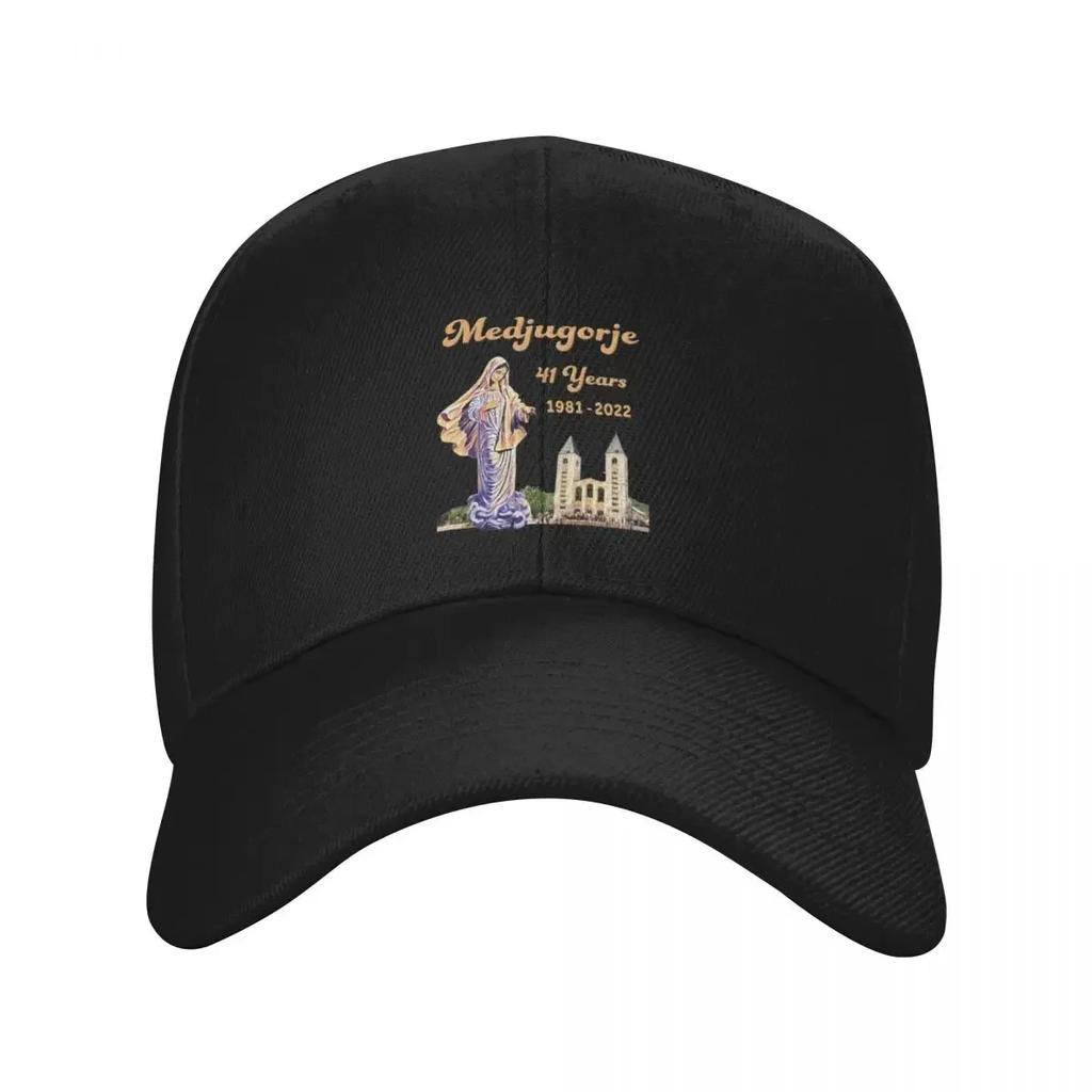 Medjugorje Our Lady Queen of Peace Years Baseball Cap Golf Wear tactical cap Sunscreen birthday Womens Hats Unisexs