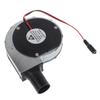 Портативный вентилятор для барбекю DC 12V 1.9A 5.5x2.1mm Турбовоздуходувка для барбекю, пикника, кемпинга, розжига угля, приготовления пищи To