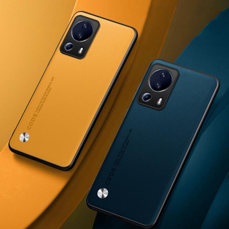 Роскошный чехол из искусственной кожи для Xiaomi Mi 13 Lite Mi13, задняя крышка, матовый силиконовый защитный чехол для телефона Xiaomi Mi 13 Pro Civi 2 5G