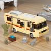 Breaking Bad Cooking Lab RV Car Pinkman Edacational Building Blocks Set Walter White Vehicle Toy for Children Birthday Gift