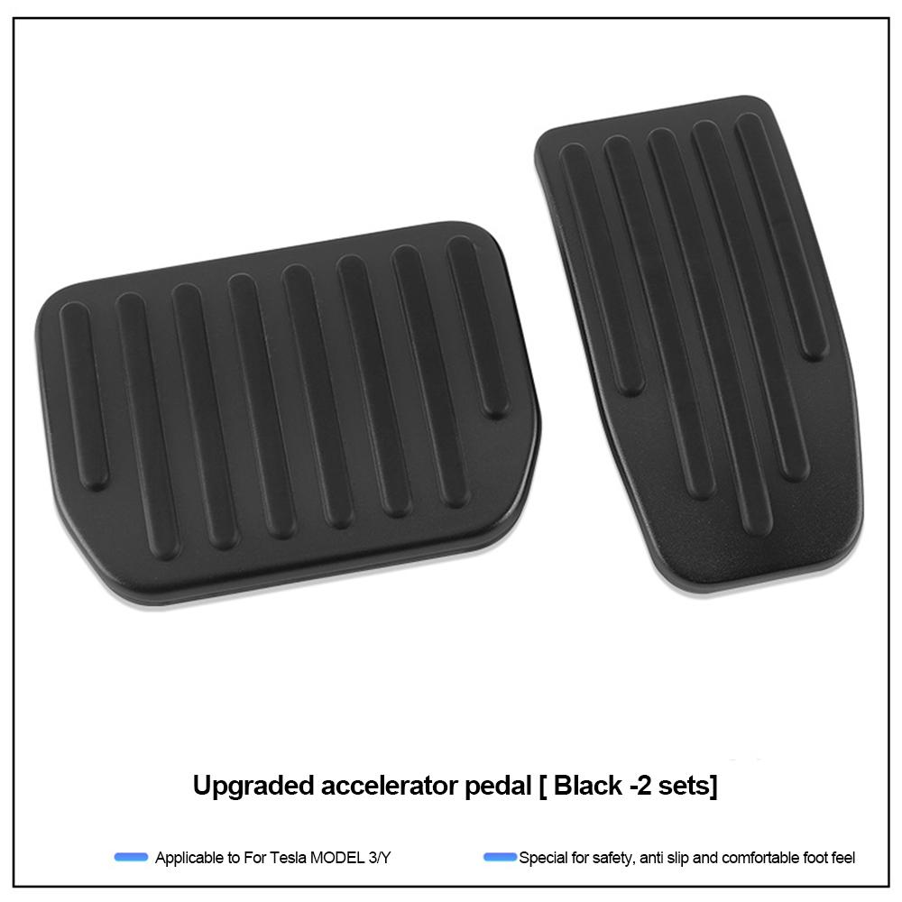 Применимо для Tesla Model 3/Y/2024 Renewal 3 Throttle Brake Rest Педаль тормоза Противоскользящая и износостойкая крышка аксессуара
