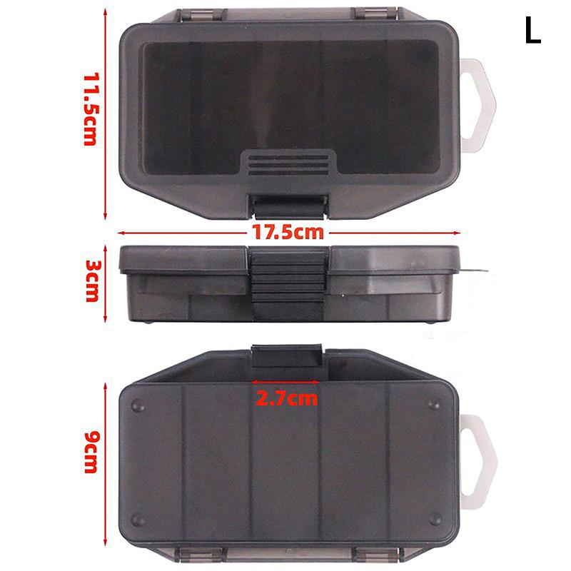 1PC Portable Fishing Tackle Box Storage for Hooks Lures Fake Bait Carp Fishing Accessories Tool Organizer