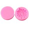 2Pcs Silicone Holly Leaf SiliconeMould Pink Fondant Resin Mould Christmas Mould   Candle