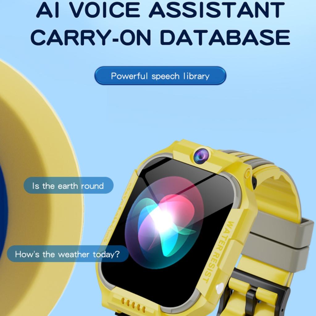 Rainbuvvy GS35 Четырехъядерный процессор 1,83 дюйма Экран 1 ГБ + 8 ГБ LTE 4G 2 МП Двойная задняя камера ОС Android Смарт-часы Антенна Сенсорная панель WIFI Смарт-часы