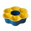 Multi-Functional Rotating Flower-Shaped Hot Pot and Vegetable Drain Basket