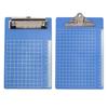 1Pcs Blue Writing Clipboard Plastic Clip File Organize Writing Pad Board  Paper Ticket Storage