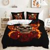Трехпредметный пододеяльник Череп Темный Ветер Комплект Цифровая Печать Постельное Белье