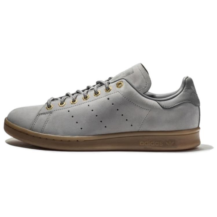 Adidas Originals STAN SMITH Slip Resistant Abrasion Resistant Low top Skateboard Shoes Men's Gray F36529