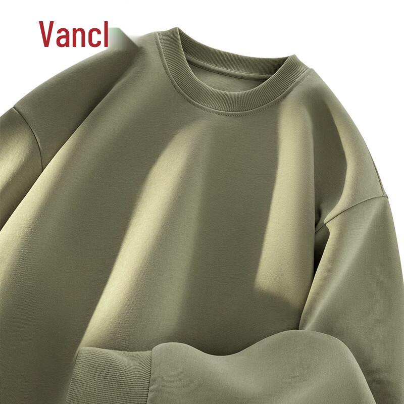 Мужской повседневный свитшот VANCL с круглым вырезом и длинными рукавами