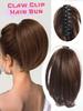 Synthetic Claw Clip Ponytail Extension 8-inch Short Curly Ponytail Hair Piece For Women's Daily Use