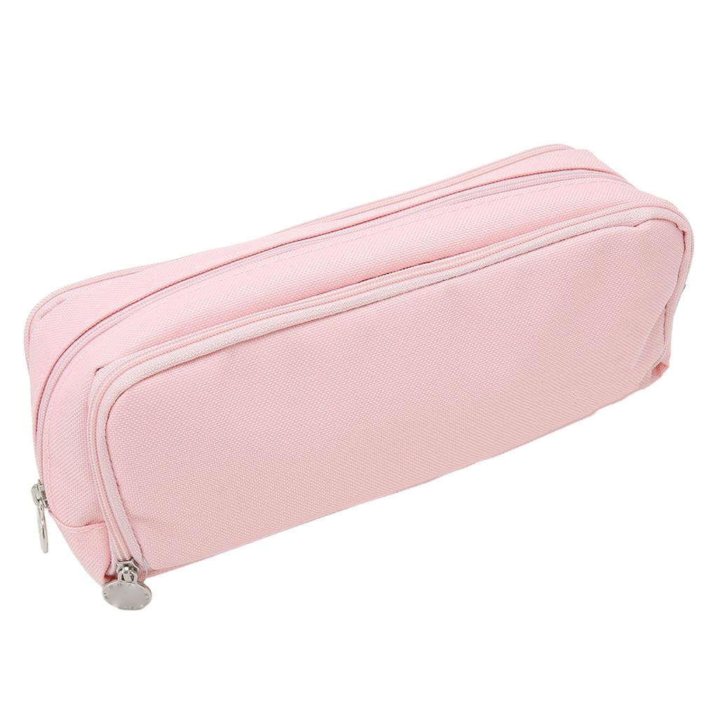 Пенал для ручек с 3 отделениями, холщовый, портативный, большой емкости, для мальчиков и девочек, для школы