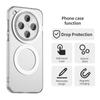 For Oppo Find X8 Pro 5G Case Compatible with MagSafe PC+TPU+PET Anti-Drop Phone Cover