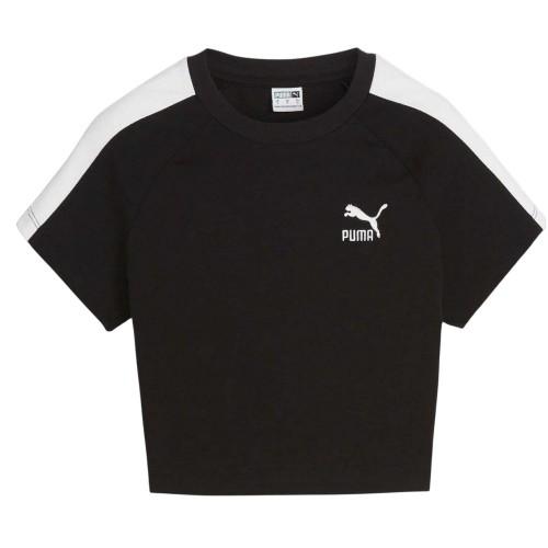 Puma Womens/Ladies Crew Neck Regular Crop T-Shirt