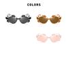 Irregular Plastic Frame Pink Lens Myopia Sun Glasses With Degree Sun Glasses For Women Prescription 0 -0.5 -0.75 To -6